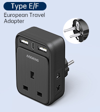 european to uk plug adaptor