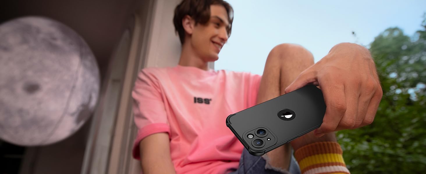 iPhone 13 Case with built-in cameras protection