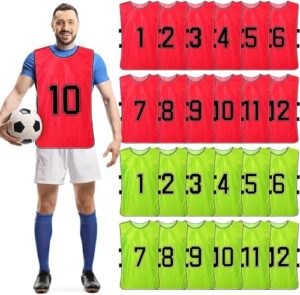 24 Pcs Scrimmage Training Vest - Soccer