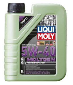 WOL Liqui-Moly 5W40 Engine Oil Molygen New Generation 8536 Synthese Technology ACEA A3 / B4 Car Oil (1L)