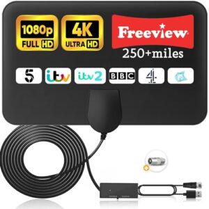 2024 TV Aerial Indoor -TV Aerial Long Range for Smart TV