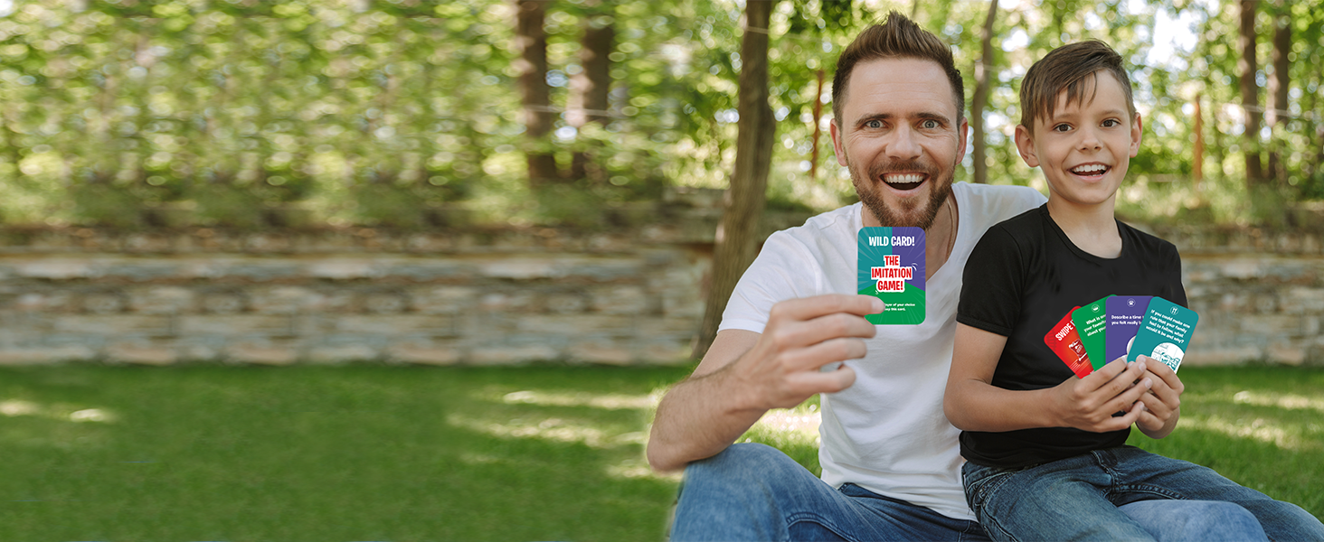 150 cards with questions 