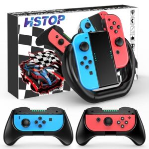 HSTOP Grip for Nintendo Switch/Switch OLED Joy-Con