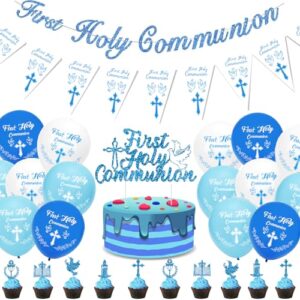 Blue Holy Communion Decorations