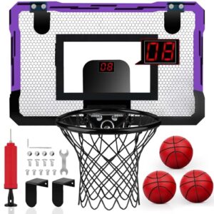 Yimore Indoor Basketball Hoop for Kids Bedroom