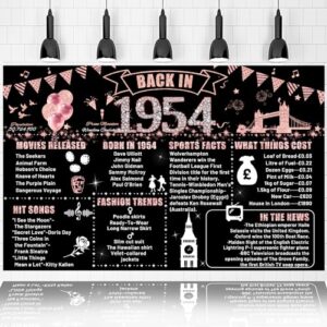 70th Birthday Pink Party Decoration