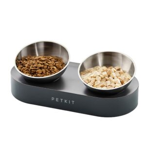 PETKIT Cat Bowls with Stand Tilted