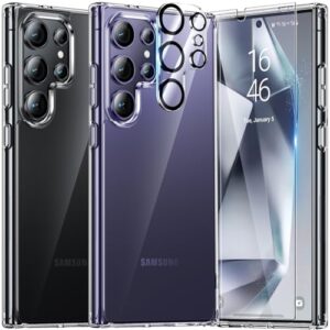 UniqueMe 5-in-1 Set for Samsung Galaxy S24 Ultra Case
