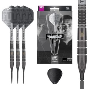 TARGET Darts Nathan Aspinall x ECHO 90% Tungsten Steel Tip Swiss Point Dart Set – 24G ASP Player Edition Darts