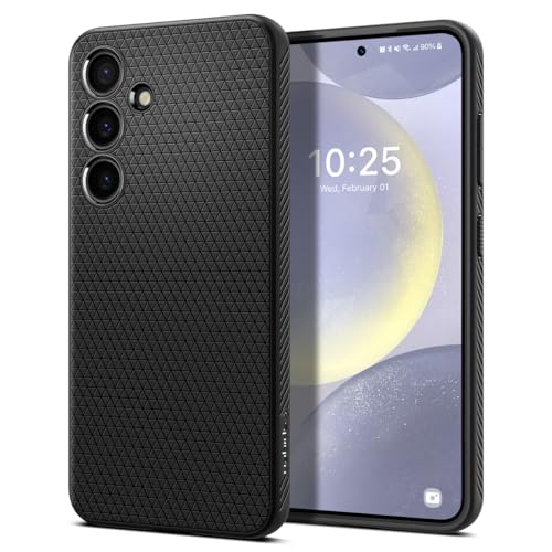 Spigen Liquid Air Case Compatible with Samsung Galaxy S24 Plus - Matte Black
