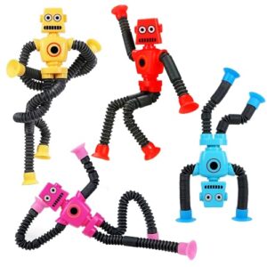 Stress Relief Fidget Toys Tubes Robot Toy