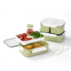 Lille Home 3800ml 3-Pack Salad Food Storage Containers