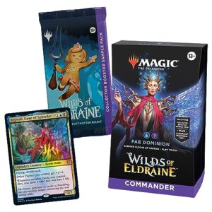 Magic: The Gathering Wilds of Eldraine Commander Deck - Fae Dominion (100-Card Deck