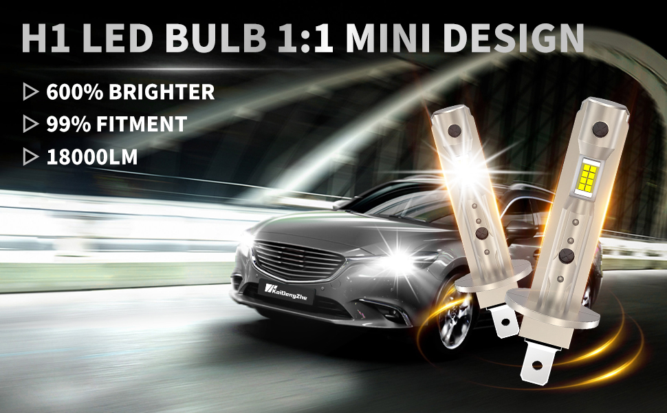 H1 LED Headlight Bulb