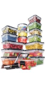 Food Storage Containers with Lids