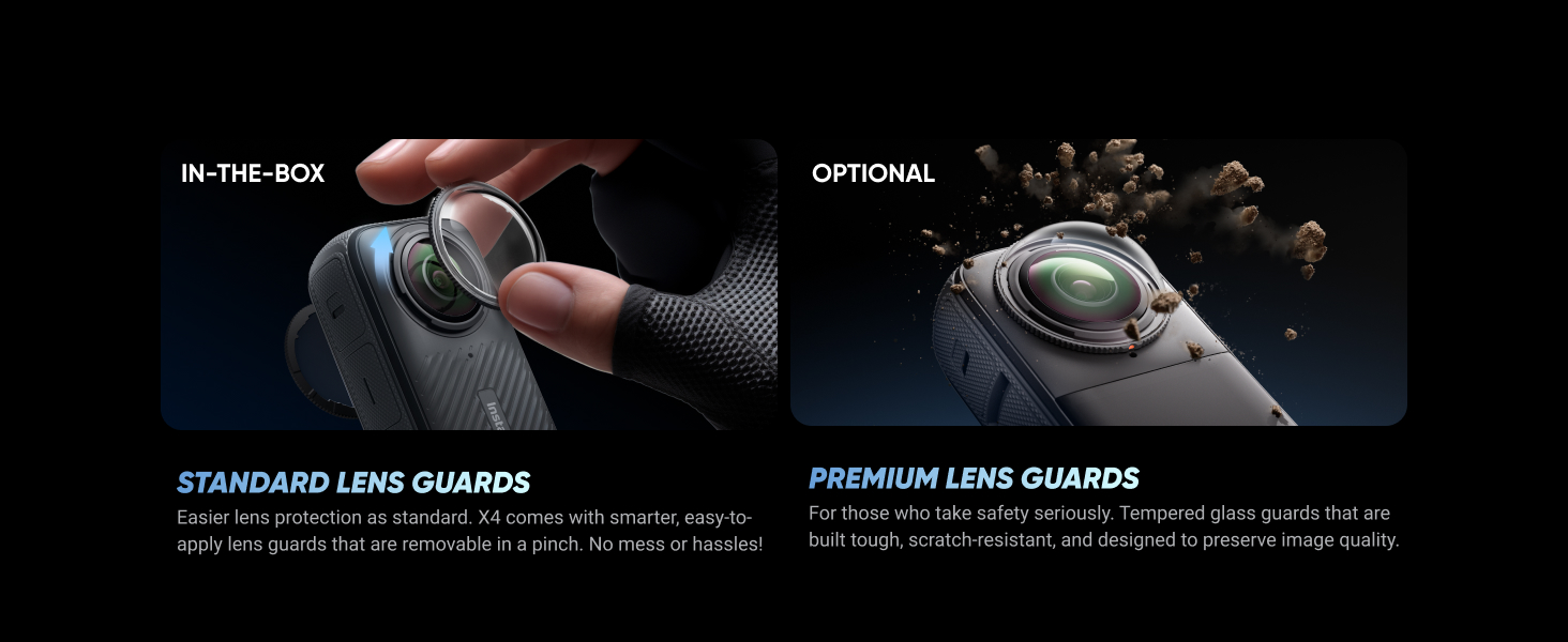 Tough as Nails, Changeable Lens Guards