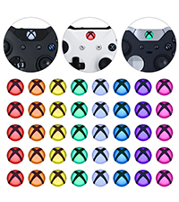 Home Guide Button LED Mod Stickers