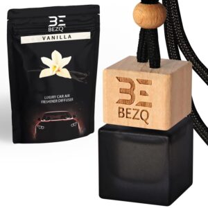 VANILLA Car Air Freshener | Vent Clip | VANILLA Inspired Car Fragrances | Strong Perfume - Car Freshener | Car Odour Eliminator | Air Freshener Car | Car Scent by BEZQ