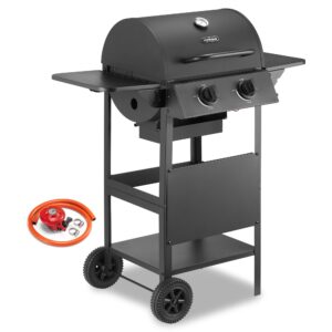 VonHaus Gas BBQ – Barbecue with x2 Gas Burners