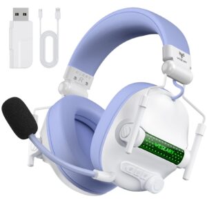 WESEARY 3D Wireless Gaming Gaming Headset with Microphones for PC