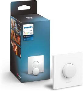 Philips Hue Smart Button Smart Lighting Accessory. Wireless Control of Home Lights