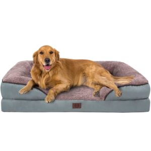 ODDPET Orthopedic Dog Bed Memory Foam Pet Bed with Waterproof Lining and Nonskid Bottom Couch