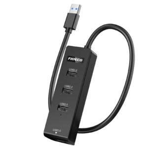 FIDECO 4-Port USB Hub