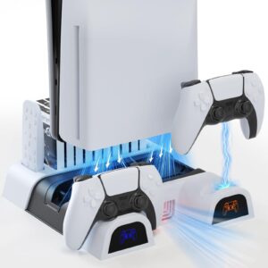 Aceshop PS5/PS5 Slim Vertical Stand with Cooling Fan