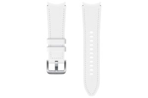 Samsung Watch Strap Hybrid Leather Band - Official Samsung Watch Strap - 20mm - S/M - White