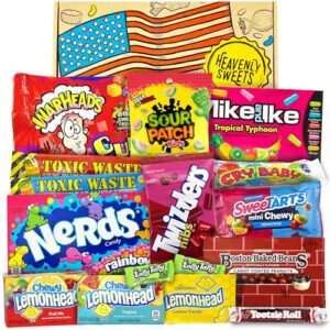American Vegetarian Sweets Gift Box Set - USA Candy - Gift Hamper for Birthday