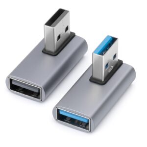 AIYEEN 90 Degree USB3.0 Adapter (2 Pack)