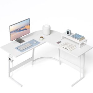 CubiCubi L Shaped Gaming Desk Computer Office Desk