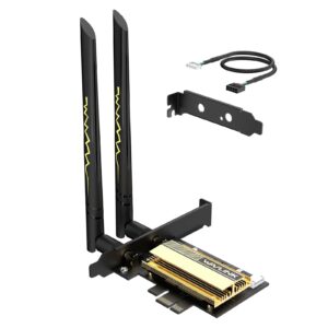AXE5400 PCIe WiFi Card for Desktop PC