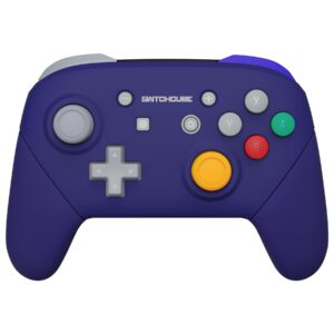 eXtremeRate Classic SwitchCube Style Faceplate Backplate Handles for Nintendo Switch Pro Controller