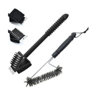 Fyfjur 2 Pcs BBQ Cleaning Brush