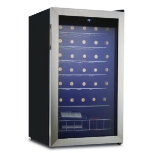 Techomey Wine Cooler Fridge 33 Bottles