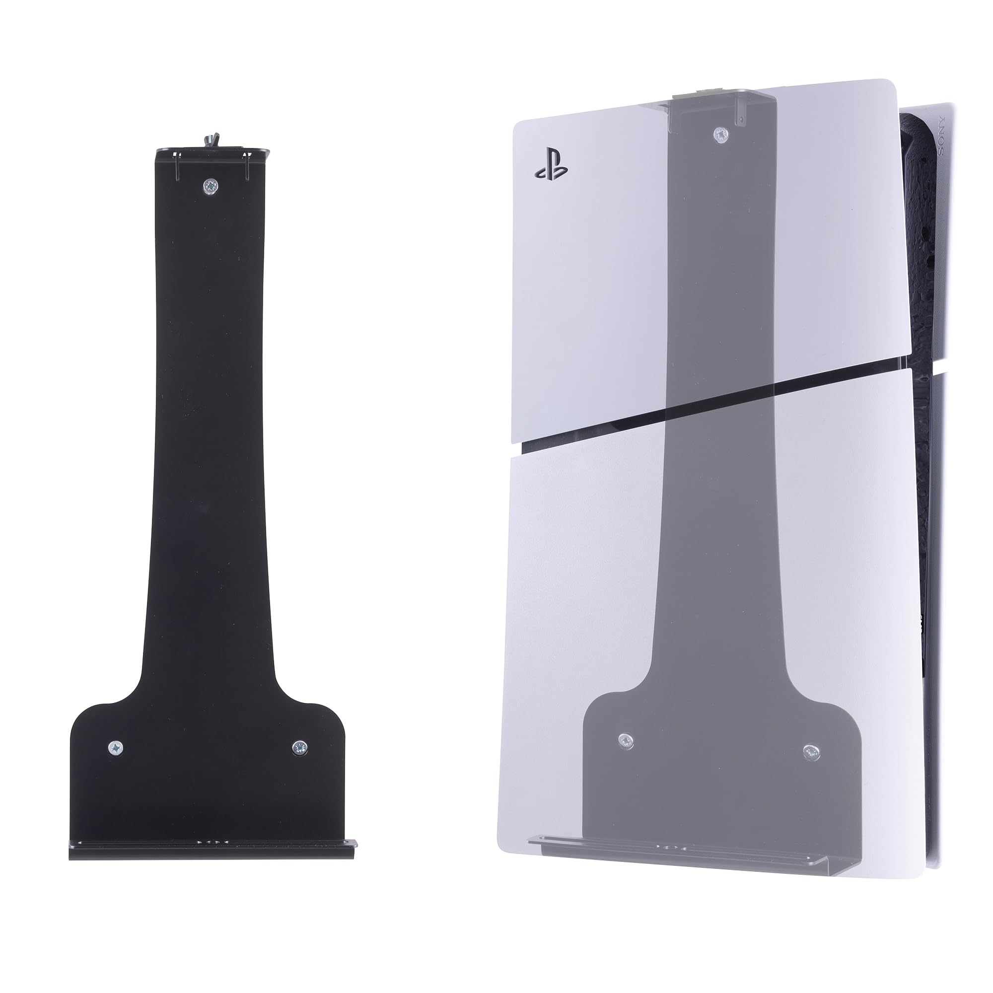 DYNAS PS5 Slim Wall Mount - Wall Bracket for PlayStation 5 Slim Bracket - (for both Disc and Digital Versions [playstation]…