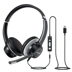 KONNAO USB Headset with Microphone