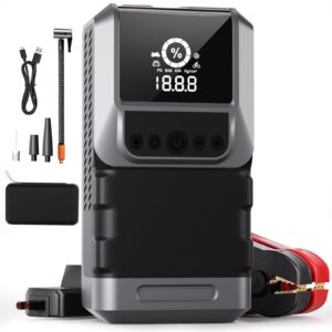 2500A 4-in-1 Jump Starter Power Pack Portable