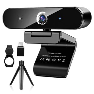 LuSeren 4K Webcam with Microphone
