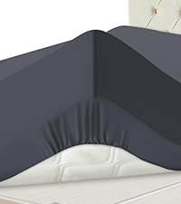 FITTED SHEET CHARCOAL