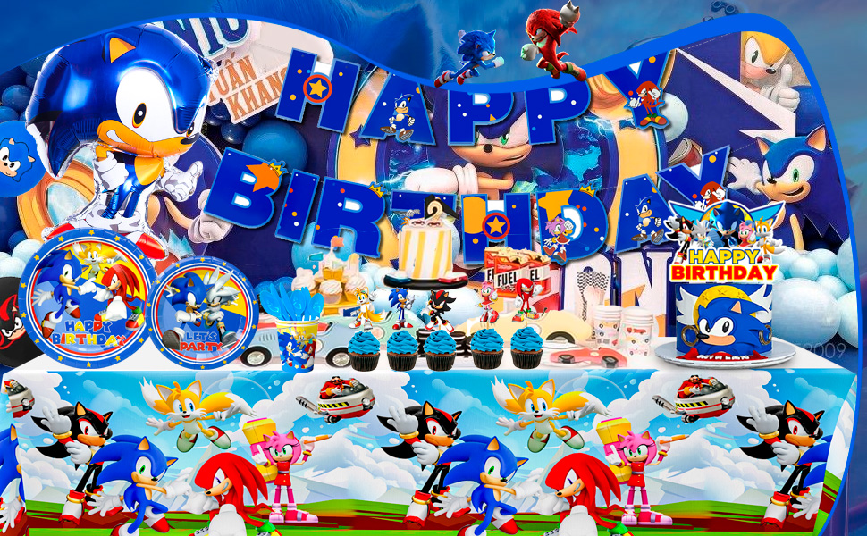 sonic party supplies