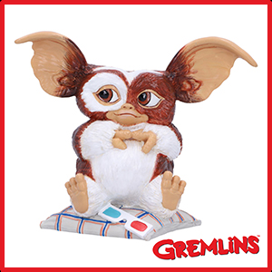 Gremlins Figurines, Gremlins merch, Gizmo figurines, Gizmo 'you are Ready' figurine