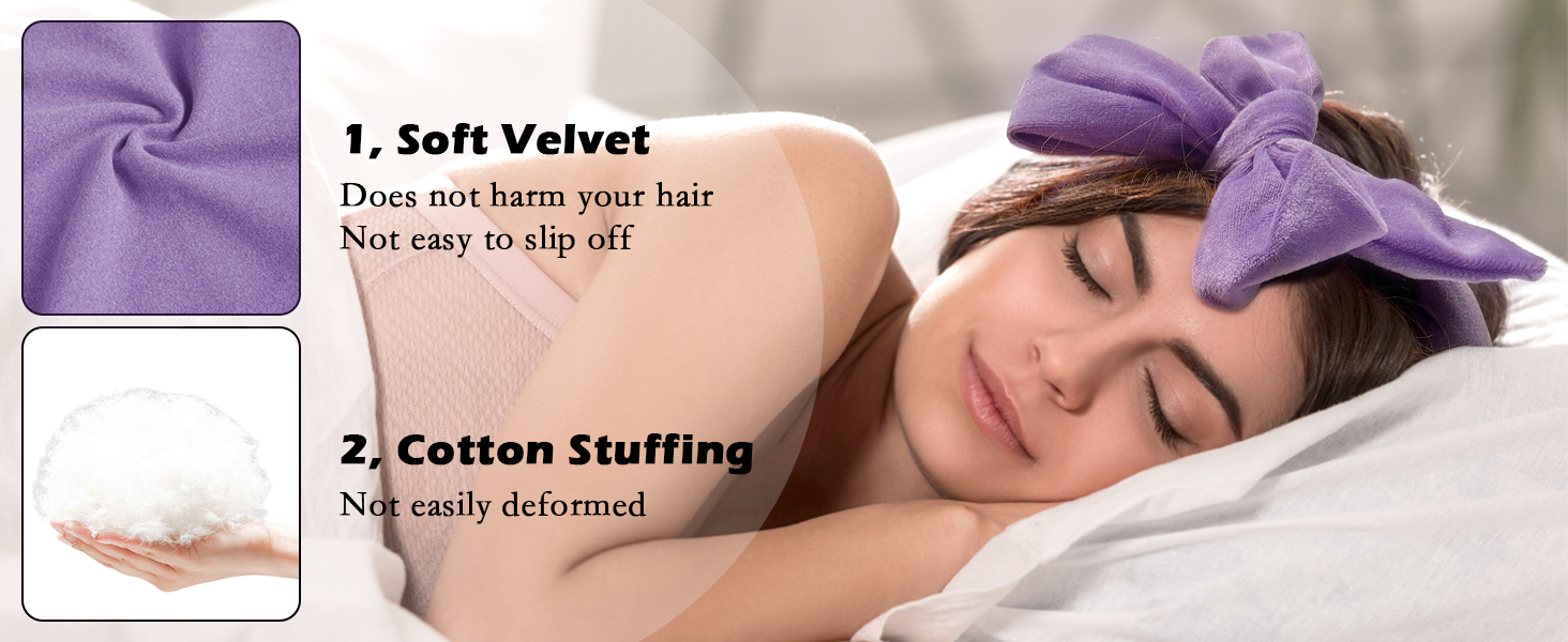 Heatless Curlers Headband