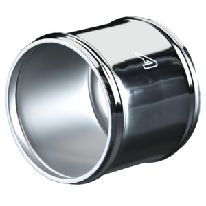 63mm (2.5 Inch) Hose Joiners Aluminium Alloy Tube Connector Replacement 50mm Long            [Energy Class A+]