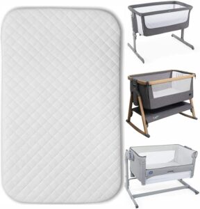 Next to me chicco Deluxe Crib Mattress Compatible Bedside Crib Next2Me 83 x 50 x 5 cm