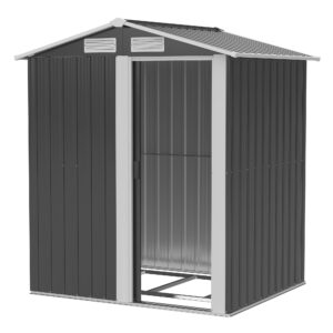 Outsunny 5ft x 4ft Garden Metal Storage Shed