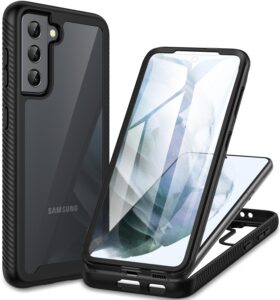 CENHUFO for Samsung Galaxy S21 Case Built-in Screen Protector