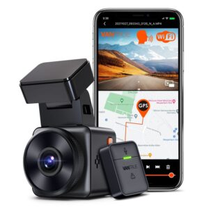 VANTRUE E1 Dash Cam 2.7K HDR WiFi GPS Voice Control