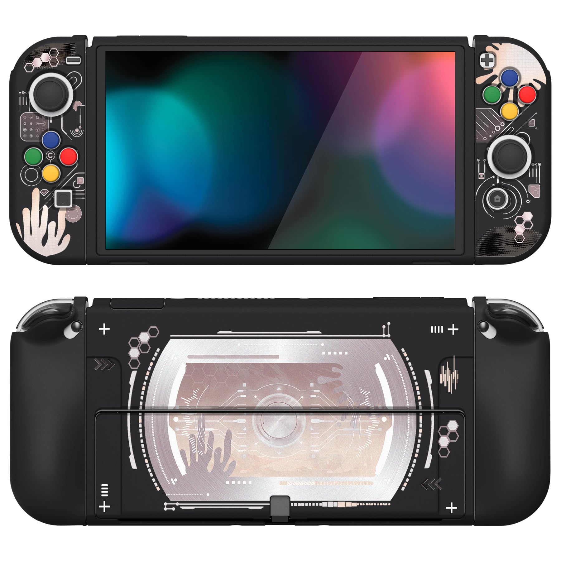 PlayVital ZealProtect Soft Protective Case for Nintendo Switch OLED